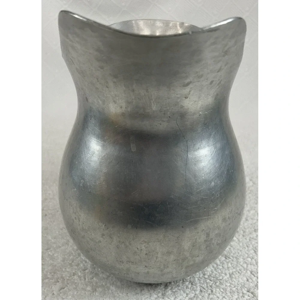 Vintage VIKO Aluminum Pitcher w/Handle Farmhouse Cottage Core Decorative **READ*